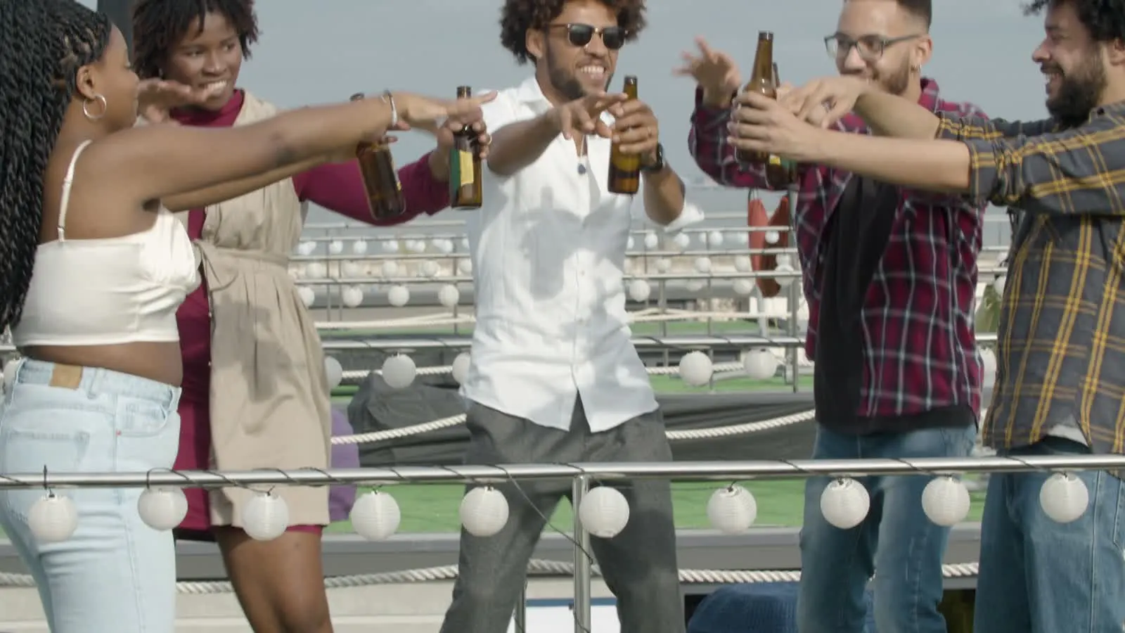 Adults socialising on a yacht used as an illustrative destination-event image